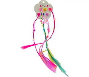 SPARKYS Haarspangen mit Regenbogen-Haarschmuck / 6 Stück / bunt