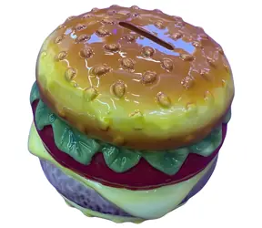 SPARKYS Keramik-Spardose Hamburger / 12,5 cm