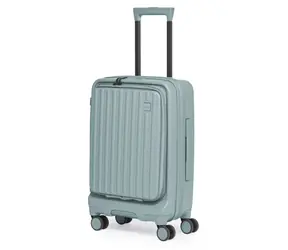 Acer Barcelona hellblauer Reisekoffer / TSA-Schloss / 4 Rollen / recyceltes PET