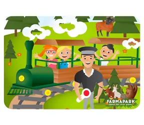 Prime 3D Platzset Farmapark Pferd / 49,5 × 29,5 cm / ab 3 Jahren