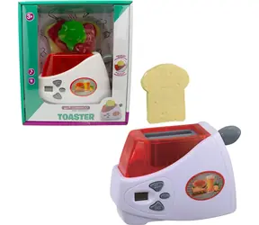 SPARKYS Kindertoaster Mein Haushalt / Spielzeug für die Kinderküche / Kunststoff / 3 AA-Batterien / ab 3 Jahren