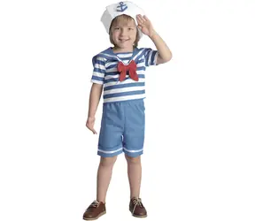SPARKYS Matrosenkostüm 92-104 cm / Junge / 3-4 Jahre