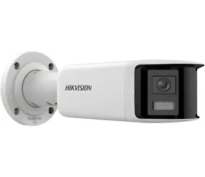 HIKVISION DS-2CD2T87G3P-LIS2UY/SL (180°) weiß / IP-Kamera / Bullet / 180° / 8 MP / IR+LED 40 m / PoE