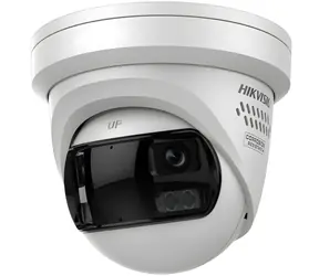 HIKVISION DS-2CD23127G3P-LIS2UY/SL (180°) weiß / IP-Kamera / Turret / 180° / 12 MP / IR+LED 30 m / PoE