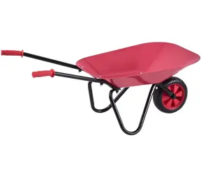 SPARKYS Metallrad rot / Gartenrad / Metall / ab 3 Jahren