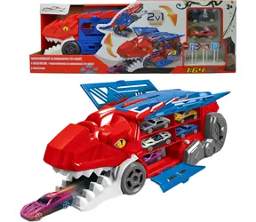 SPARKYS Verwandlungs-Dinosaurier 2-in-1 mit Katapult / Actionfigur / Kunststoff / ab 3 Jahren