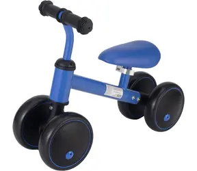 SPARKYS Laufrad, vier Räder, blau / 4 Räder / Tragkraft 30 kg / ab 1 Jahr