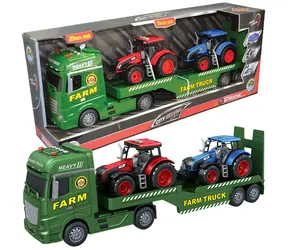SPARKYS Traktor mit Seitenverkleidung CITY SERVICE CAR / Set mit 2 Traktoren / 1:12 / ab 3 Jahren