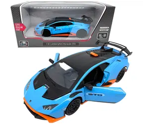 SPARKYS Metallmodell Lamborghini Huracan STO blau / 1:32 / Metall / ab 3 Jahren