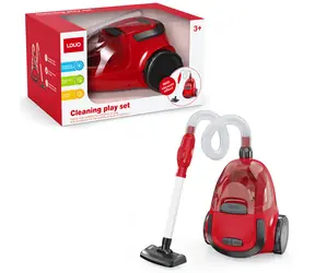 SPARKYS Kinder-Bodenstaubsauger mit Batteriebetrieb / Spielzeug / Kunststoff / 4X AA-Batterien / 26,5 x 16 x 18 cm