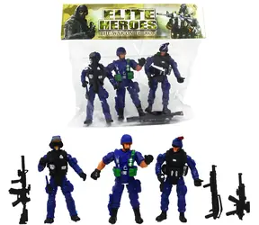 SPARKYS Soldaten-Actionfiguren, 3 Stück / Figuren / Serie 4 / ab 3 Jahren