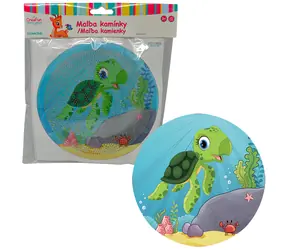 SPARKYS Diamantmalerei auf Rahmen Schildkröte / 17 cm / ab 6 Jahren