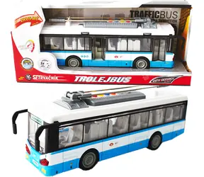 SPARKYS Flywheel Trolleybus Blau / Licht und Sound / ab 3 Jahren
