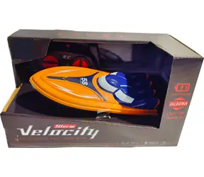 SPARKYS RC-Rennboot Velocity orange / 1:16 / 2,4 GHz / ab 6 Jahren