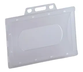 EuroSupplies Transparente Kartonanhänger / Etikett / 55 x 90 mm / Packung mit 50 Stück