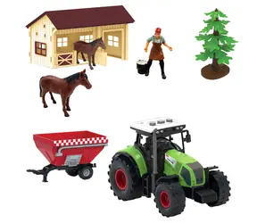 SPARKYS Bauernhof-Spielset / 10-teilig / mit Licht und Sound / ab 3 Jahren