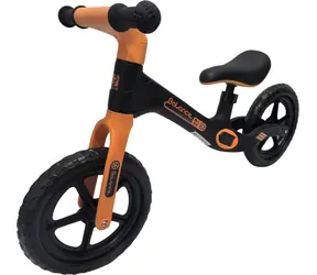 SPARKYS Laufrad schwarz-orange / ab 2 Jahren / 12-Zoll-Räder