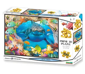 Prime 3D-Puzzle Versteckspiel / 3D-Effekt / 100 Teile