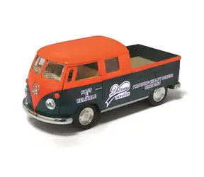 SPARKYS Metallmodell Volkswagen Bus Doppelkabine Pickup von 1963 / Rückziehmodell / Metall / ab 3 Jahren