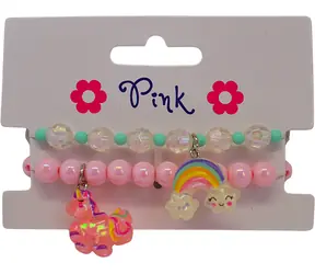 SPARKYS Armbänder Einhorn, Regenbogen / Armbänder / 2 Stück