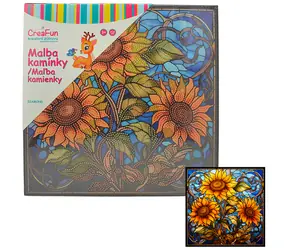 SPARKYS Diamantmalerei Sonnenblume / Diamantmalerei / 30x30 cm