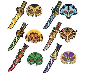 SPARKYS Schaumstoffschwert und -schild Samurai / Kinderwaffe / 25 cm / ab 3 Jahren