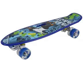 SPARKYS Skateboard FAST TRACK blau / Länge 54,5 cm / Kunststoff