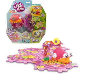 SPARKYS JIGGLY BUGS Spielset Schnecke mit Bahn / Interaktives Spielzeug / 1x AAA-Batterie in der Verpackung / ab 3 Jahren