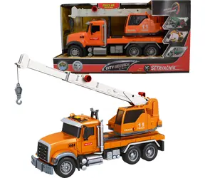 SPARKYS City Service Kranwagen / 1:14 / Licht und Sound / ab 3 Jahren