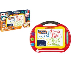 SPARKYS Magnetisches Zeichenbrett MAGIC farbig / Zeichenbrett / mittel / 48 x 29,5 cm