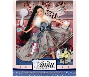 SPARKYS Puppe Anbibi Andrejka / Blumenmuster / 28 cm / ab 3 Jahren