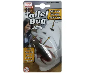 SPARKYS Lustige Spielzeug-Kakerlake in der Toilette / Für Mädchen und Jungen