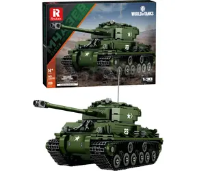 SPARKYS M4A3E8 Sherman Panzerbausatz / WORLD of Tanks / 1:48 / 839 Teile / ab 14 Jahren