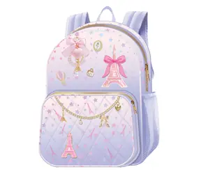 Sparkys Kinderrucksack Deluxe Paris Sternennacht / Kinderrucksack / 30 x 41,5 x 12 cm