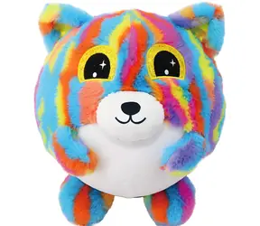 SPARKYS Aufblasbarer Regenbogen-Teddybär / 23 cm / 100 % Polyester