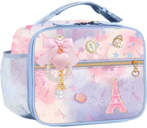 Sparkys Thermotasche mit Schlüsselanhänger Sternen-Paris / Thermotasche für Lebensmittel / 26,5 × 19 × 8,5 cm