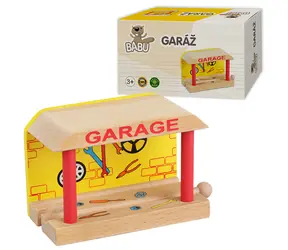 SPARKYS BABU Garage / Holz / 13,3 x 6 x 7,65 cm / ab 3 Jahren