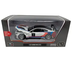 SPARKYS Metallmodell BMW M6 GT3 / 1:32 / mit Sound und Licht / Türen zum Öffnen / ab 3 Jahren