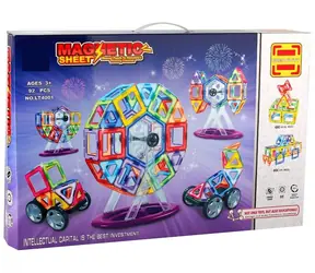 SPARKYS Magnetplatten-Bausatz / 92 Teile / ab 3 Jahren