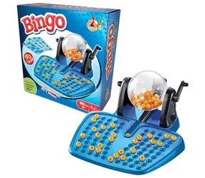 SPARKYS STUDO GAMES Bingo blau / Brettspiel / 90 Zahlen / 2-4 Spieler / ab 4 Jahren