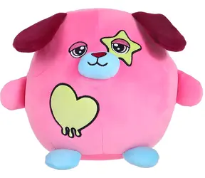 SPARKYS Plüschhund, Pfirsichrosa, 20 cm / Polyester / ab Geburt