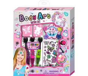 SPARKYS Kreativset Tattoos und Körperkunst / Kreativset / temporäre Tattoos / ab 6 Jahren