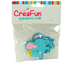 SPARKYS Elefanten CreaFun / 2 Stück / 17 cm / ab 3 Jahren