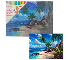 SPARKYS Diamantmalerei Castaway / 30x40 cm