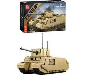 SPARKYS Bausatz T-34/85 WORLD of Tanks / Panzer / 1427 Teile / Maßstab 1:30 / ab 14 Jahren