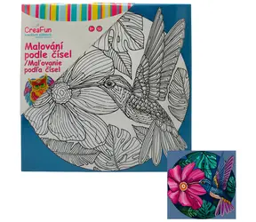 SPARKYS Leinwandbild Kolibri / 30 x 30 cm