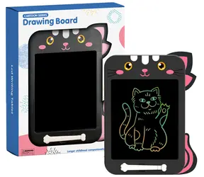 SPARKYS Zeichenbrett Katze / 26,7 cm / abwischbar / mit Stift