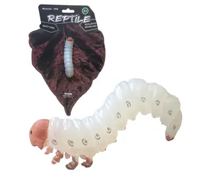 SPARKYS Insektenmodell Larve / Lebendige Natur / TPR / 11,5 cm / ab 3 Jahren