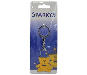 SPARKYS Teddybär-Anhänger / Schlüsselanhänger / 18 x 7 x 0,3 cm