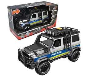 SPARKYS Auto City Service Polizeiwagen / 1:14 / Schwungrad / Licht- und Soundeffekte